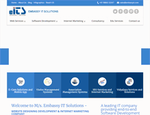 Tablet Screenshot of embassyit.com